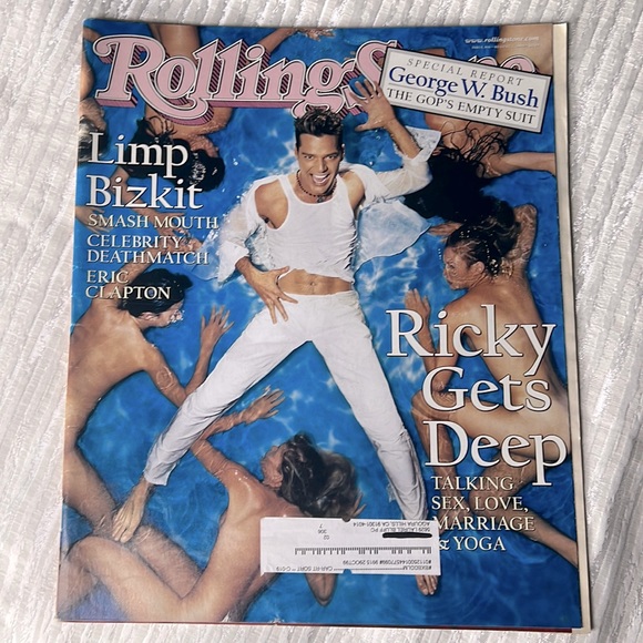 RICKY MARTIN / LIMP BIZKIT ROLLING STONE MAGAZINE AUG 1999 ISSUE 818 SMASH MOUTH - Picture 3 of 13